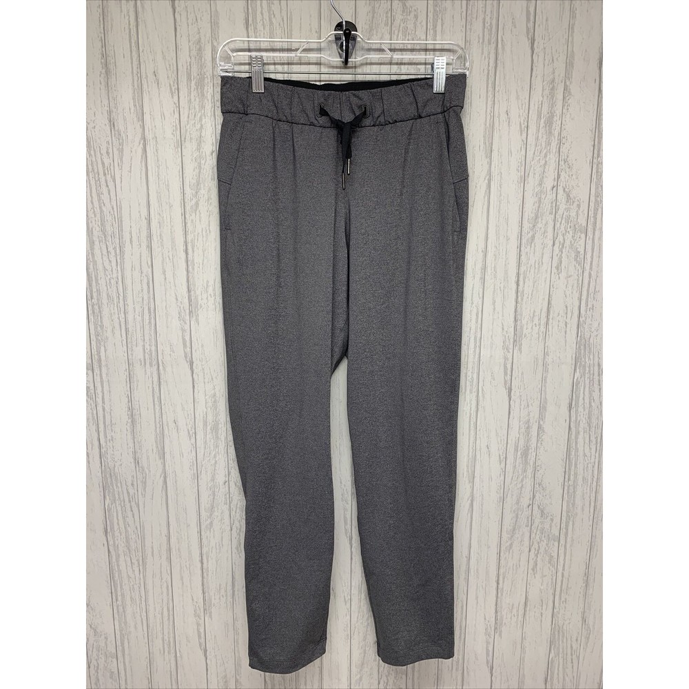 Womens Size 4 Lululemon On The Fly Grey Pants EUC - Picture 1 of 5